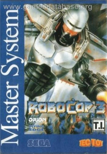 Cover Robocop 3 for Master System II